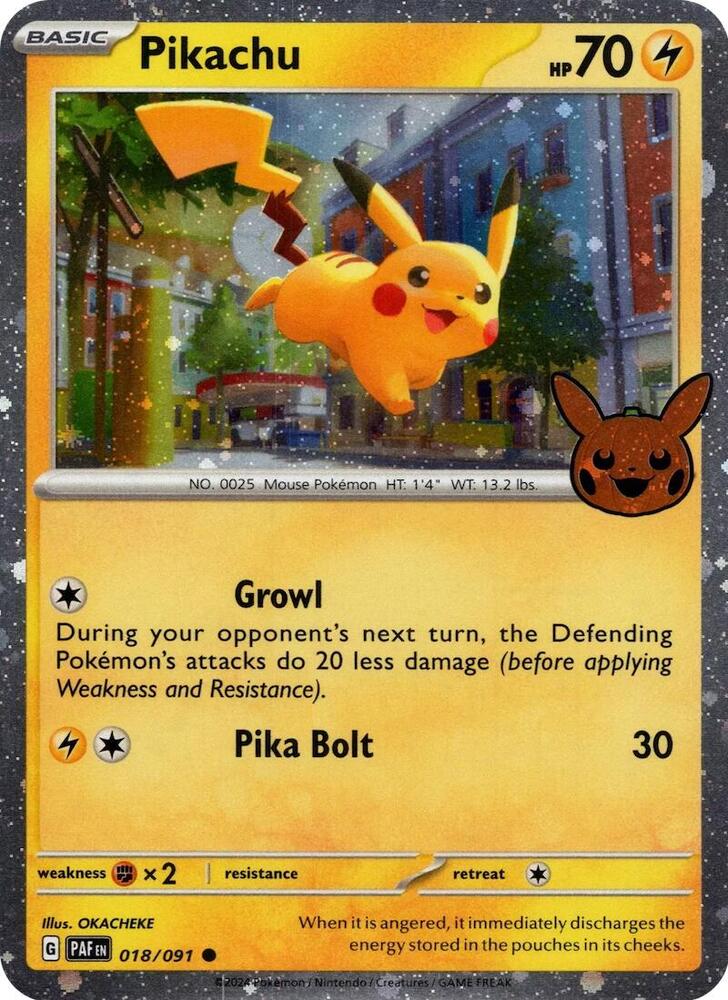 12 Pikachu – Trick or Trade 2024