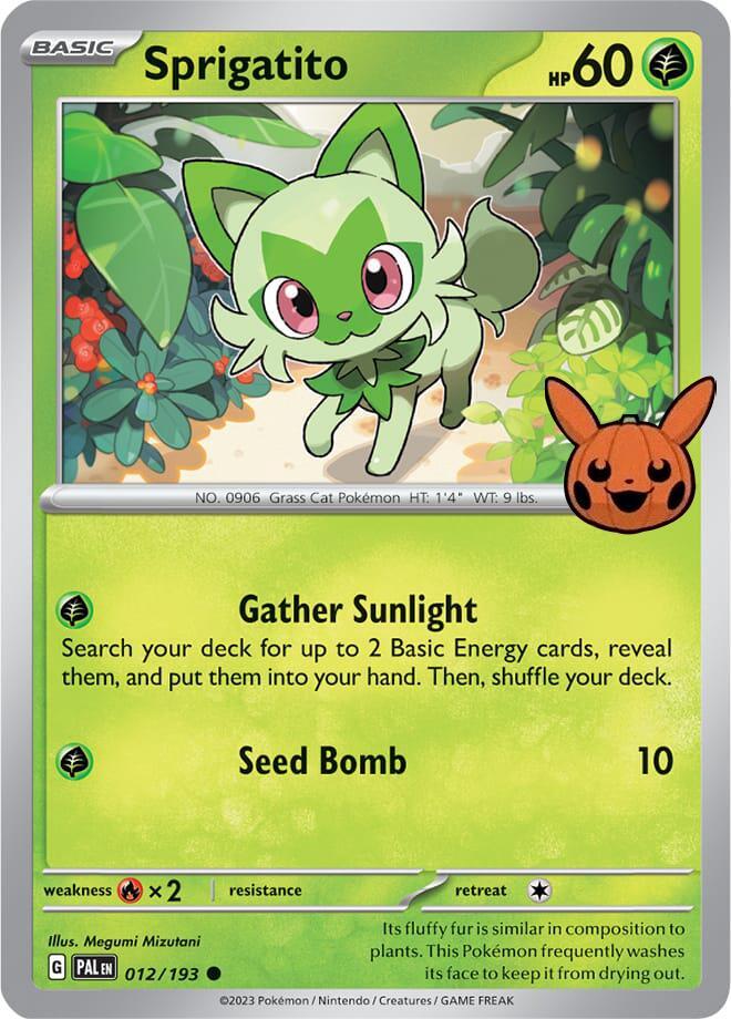 3 Sprigatito – Trick or Trade 2024