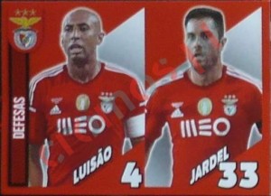 11 Luisão/Jardel (defesas) – Panini SL Benfica 2014-2015
