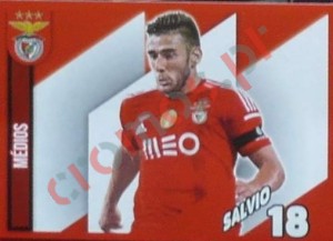 16 Salvio (médios) – Panini SL Benfica 2014-2015