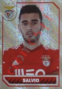 121 Salvio (portrait) – Panini SL Benfica 2014-2015