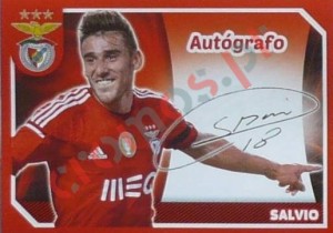 125 Salvio (Autógrafo) – Panini SL Benfica 2014-2015