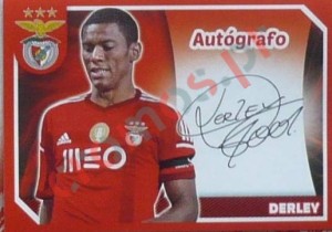139 Derley (Autógrafo) – Panini SL Benfica 2014-2015
