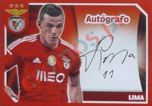 145 Lima (Autógrafo) – Panini SL Benfica 2014-2015