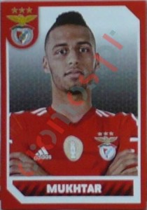 153 Mukhtar – Panini SL Benfica 2014-2015