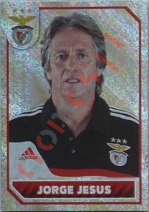19 Jorge Jesus (portrait) – Panini SL Benfica 2014-2015