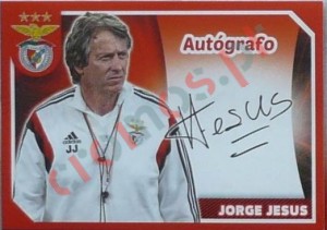 23 Jorge Jesus (Autógrafo) – Panini SL Benfica 2014-2015