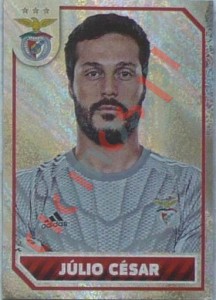 26 Júlio César (portrait) – Panini SL Benfica 2014-2015