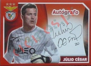 27 Júlio César (Autógrafo) – Panini SL Benfica 2014-2015