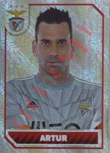 29 Artur (portrait) – Panini SL Benfica 2014-2015