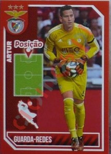 32 Artur (posição) – Panini SL Benfica 2014-2015