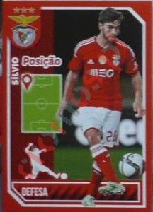 42 Sílvio (posição) – Panini SL Benfica 2014-2015