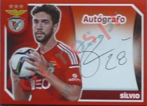 43 Sílvio (Autógrafo) – Panini SL Benfica 2014-2015