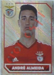 46 André Almeida (portrait) – Panini SL Benfica 2014-2015