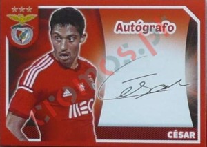 53 César (Autógrafo) – Panini SL Benfica 2014-2015