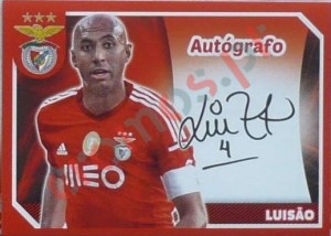 57 Luisão (Autógrafo) – Panini SL Benfica 2014-2015