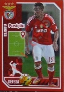 72 Eliseu (posição) – Panini SL Benfica 2014-2015