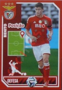 78 Benito (posição) – Panini SL Benfica 2014-2015