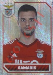 98 Samaris (portrait) – Panini SL Benfica 2014-2015