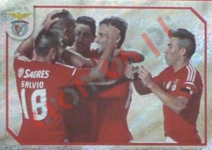 85 Celebrações da equipe – Panini SL Benfica 2014-2015