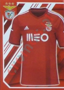 86 Uniforme – Panini SL Benfica 2014-2015