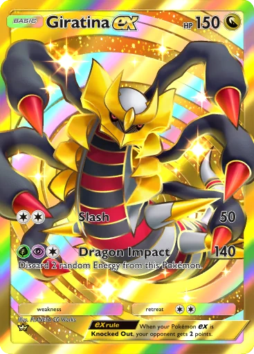 217 Giratina ex – Dual Fusion
