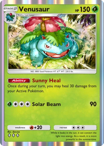 003 Venusaur – Dual Fusion