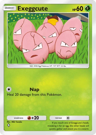 004 Exeggcute – Dual Fusion