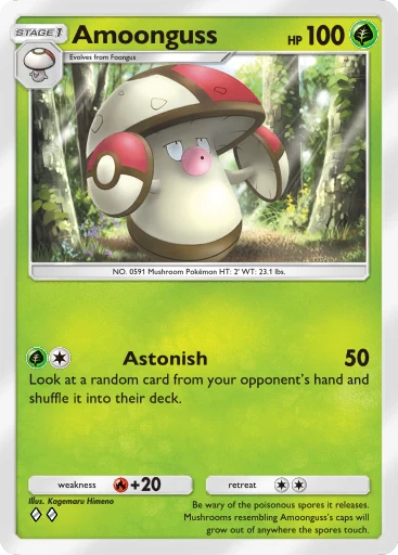 012 Amoonguss – Dual Fusion