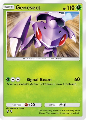 013 Genesect – Dual Fusion