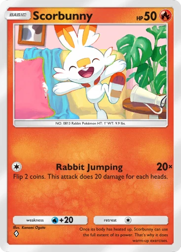 022 Scorbunny – Dual Fusion