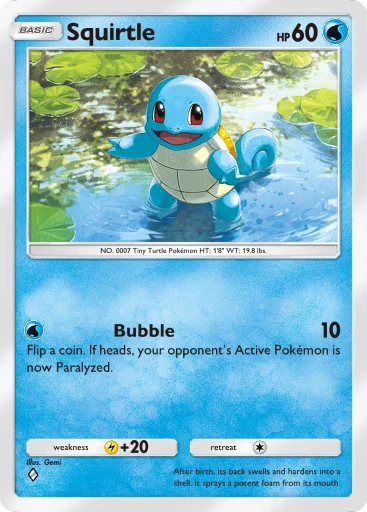 029 Squirtle – Dual Fusion