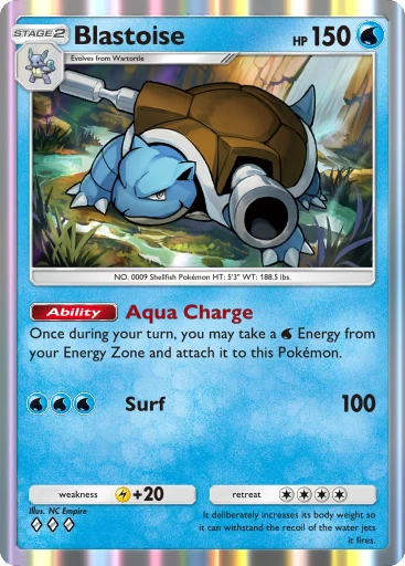031 Blastoise – Dual Fusion