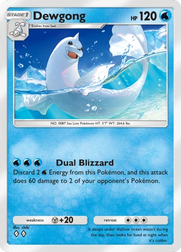 033 Dewgong – Dual Fusion