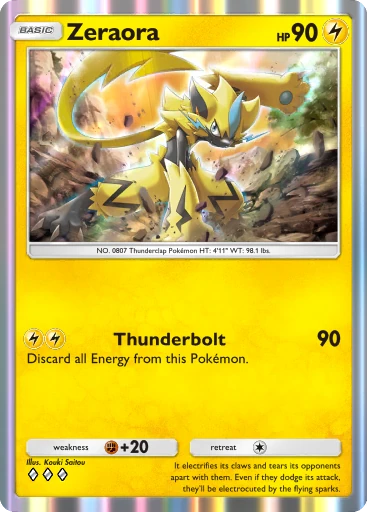 047 Zeraora – Dual Fusion