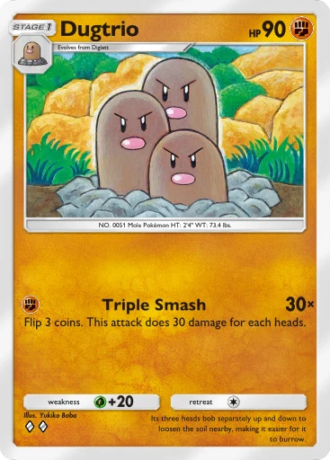 068 Dugtrio – Dual Fusion