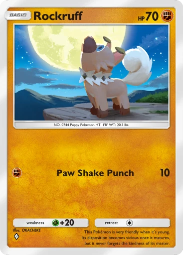 079 Rockruff – Dual Fusion