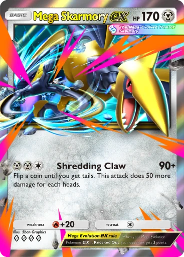 091 Mega Skarmory ex – Dual Fusion