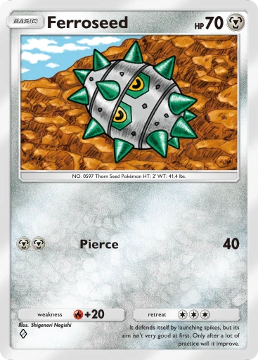 093 Ferroseed – Dual Fusion