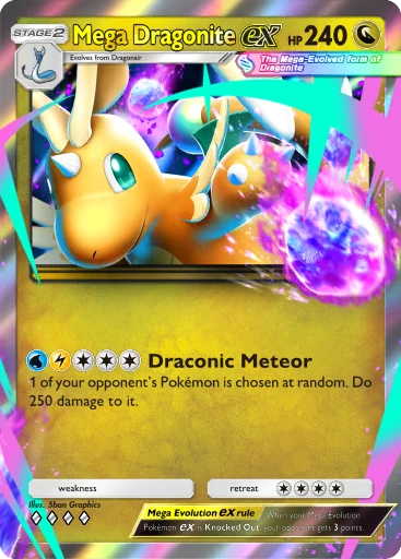 100 Mega Dragonite ex – Dual Fusion