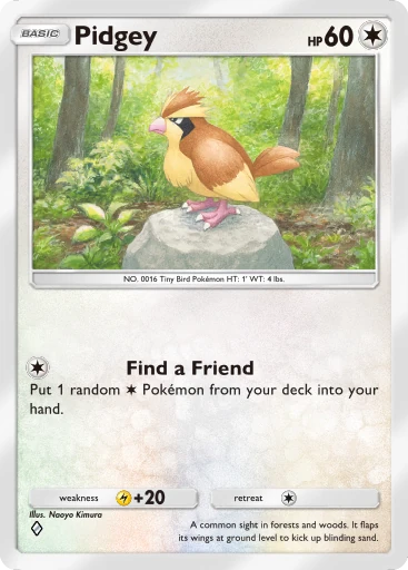 102 Pidgey – Dual Fusion