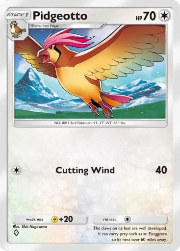 103 Pidgeotto – Dual Fusion