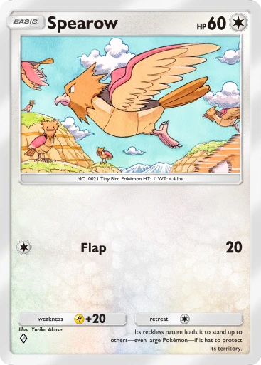 105 Spearow – Dual Fusion