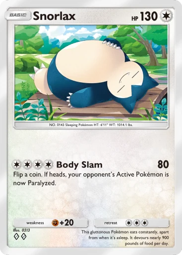 111 Snorlax – Dual Fusion