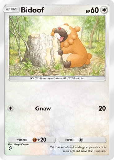 113 Bidoof – Dual Fusion