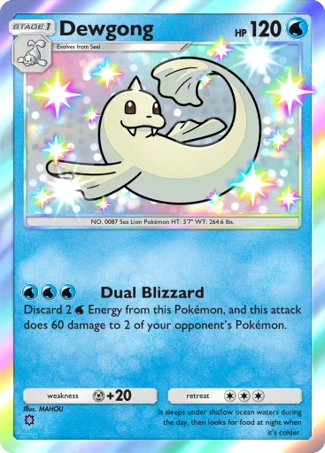 193 Dewgong – Dual Fusion