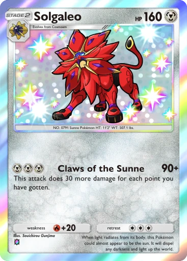 202 Solgaleo – Dual Fusion