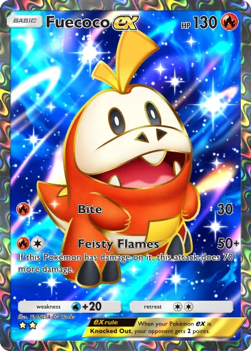 154 Fuecoco ex – Dual Fusion