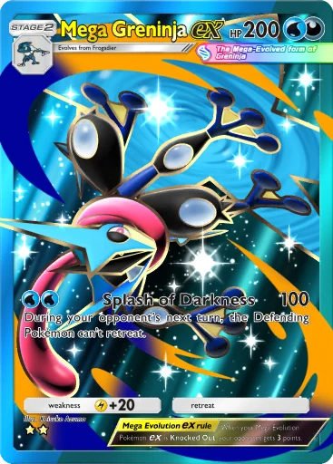 155 Mega Greninja ex – Dual Fusion