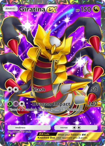 163 Giratina ex – Dual Fusion